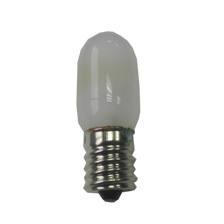 Lampe 220v 15w E16 verre opaque