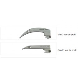 DESTOCKAGE: Lame de laryngoscope F.O. SANALON - HEINE