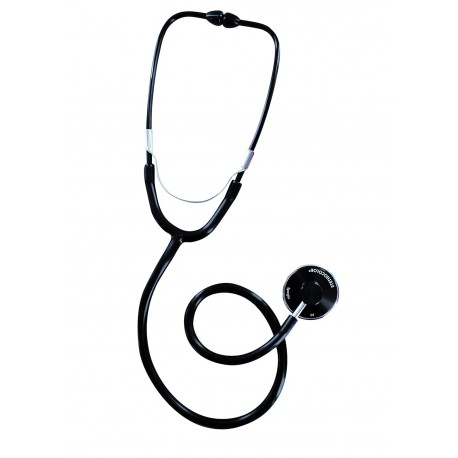 DESTOCKAGE: Stéthoscope simple pavillon "Stéthocolor" ADULTE noir