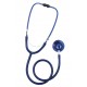 DESTOCKAGE: Stéthoscope double pavillon "STETHOCOLOR" ADULTE NOIR