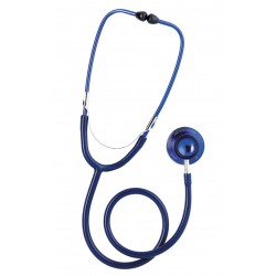 DESTOCKAGE: Stéthoscope double pavillon "STETHOCOLOR" ADULTE NOIR